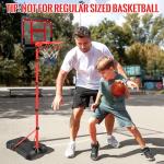 Adjustable Kids Basketball Hoop Set for Toddlers