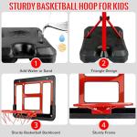 Adjustable Kids Basketball Hoop Set for Toddlers