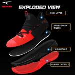 Men's Lightweight Basketball Shoes with Arch Support