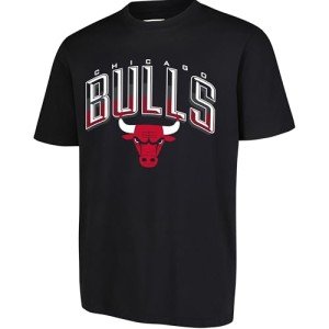 Men's Black Arched Basketball Tee Shirt, X-Large