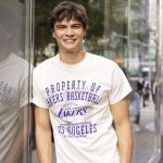 Super Soft Nostalgic Basketball T-Shirt for Men