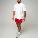 DIOTSR Men's Summer Graphic Shorts - Light Blue