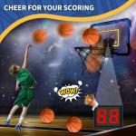 Mini Basketball Hoop with Scoreboard and LED Light