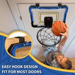 Mini Basketball Hoop with Scoreboard and LED Light