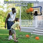 Mini Basketball Hoop with Scoreboard and LED Light