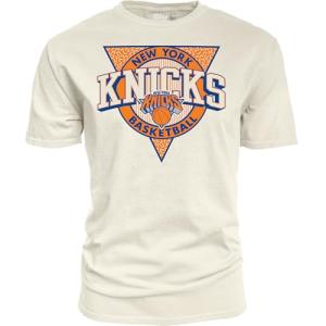 NBA Blue 84 Tribute Ringspun T-Shirt - Ivory