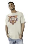 NBA Blue 84 Tribute Ringspun T-Shirt - Ivory