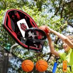 Trampoline Basketball Hoop with Mini Ball and Pump