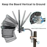 Trampoline Basketball Hoop with Mini Ball and Pump