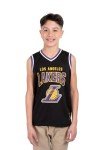 Boys' Black Mesh Basketball Tank Top