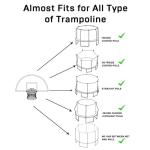 Trampoline Basketball Hoop with Mini Ball and Pump