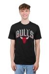 Men's Black Arched Basketball Tee Shirt, X-Large