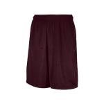 Russell Athletic Mesh Pocket Shorts for Men, Maroon