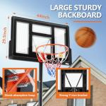 Adjustable Portable Basketball Hoop for All Ages