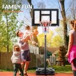 Adjustable Portable Basketball Hoop for All Ages