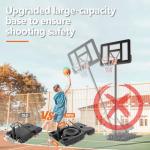 Adjustable Portable Basketball Hoop for All Ages