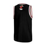 Boys' Black Sleeveless Basketball Tank Top, XL