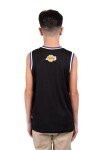 Boys' Black Mesh Basketball Tank Top