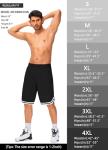 Men's 11" Long Basketball Shorts with Zip Pockets