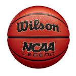 Wilson NCAA Legend Size 7 Basketball - Orange/Black