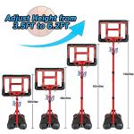 Adjustable Mini Basketball Hoop for Kids
