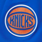 NY Knicks Classic Chenille Cotton Tee - Royal Blue