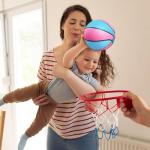 Mini Basketballs Set with Pump - 4 Pack