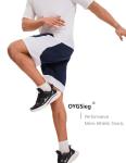 Men's 6 Pack Quick Dry Basketball Gym Shorts