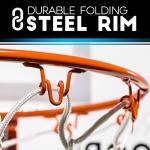 Franklin Sports Adjustable Wall Mounted Basketball Hoop