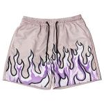 BOOMLEMON Men's Purple Athletic Basketball Shorts