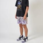 BOOMLEMON Men's Purple Athletic Basketball Shorts