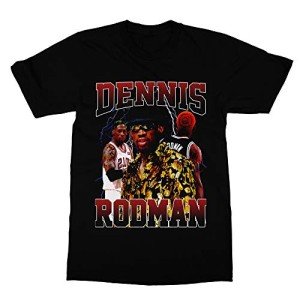 Retro Basketball Player T-Shirt for Adults - Black