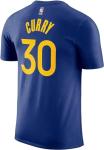 Kids Stephen Curry Warriors Blue Performance Jersey