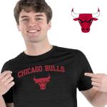 Chicago Bulls Lightweight Basketball T-Shirt for Athletes