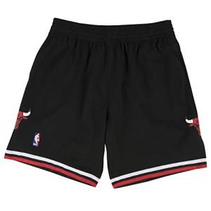 Mitchell & Ness Bulls 97-98 Black Swingman Shorts