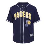 Indiana Pacers Men's Button Down Mesh Top 2XL