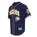 Indiana Pacers Men's Button Down Mesh Top 2XL