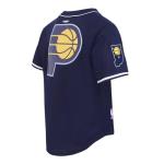Indiana Pacers Men's Button Down Mesh Top 2XL