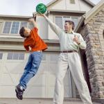 PECOGO Rubber Basketball for Kids and Teens