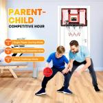 Mini Over-the-Door Indoor Basketball Hoop Set