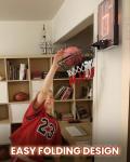 Mini Over-the-Door Indoor Basketball Hoop Set