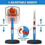 Kids 2-in-1 Basketball Hoop and Tee Set