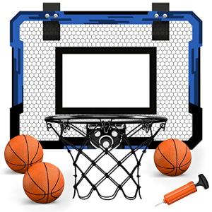 QDRAGON Mini Basketball Hoop for Door with Balls