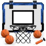 QDRAGON Mini Basketball Hoop for Door with Balls