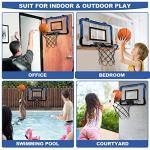 QDRAGON Mini Basketball Hoop for Door with Balls