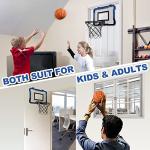 QDRAGON Mini Basketball Hoop for Door with Balls