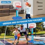 Adjustable Indoor Toddler Basketball Hoop Set