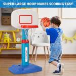 Adjustable Indoor Toddler Basketball Hoop Set