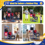 Kids Arcade Basketball Hoop with 4 Balls