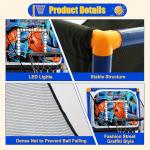 Kids Arcade Basketball Hoop with 4 Balls